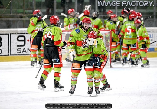 2022-04-02 Valpellice Bulldogs-Hockey Pine (2-1)